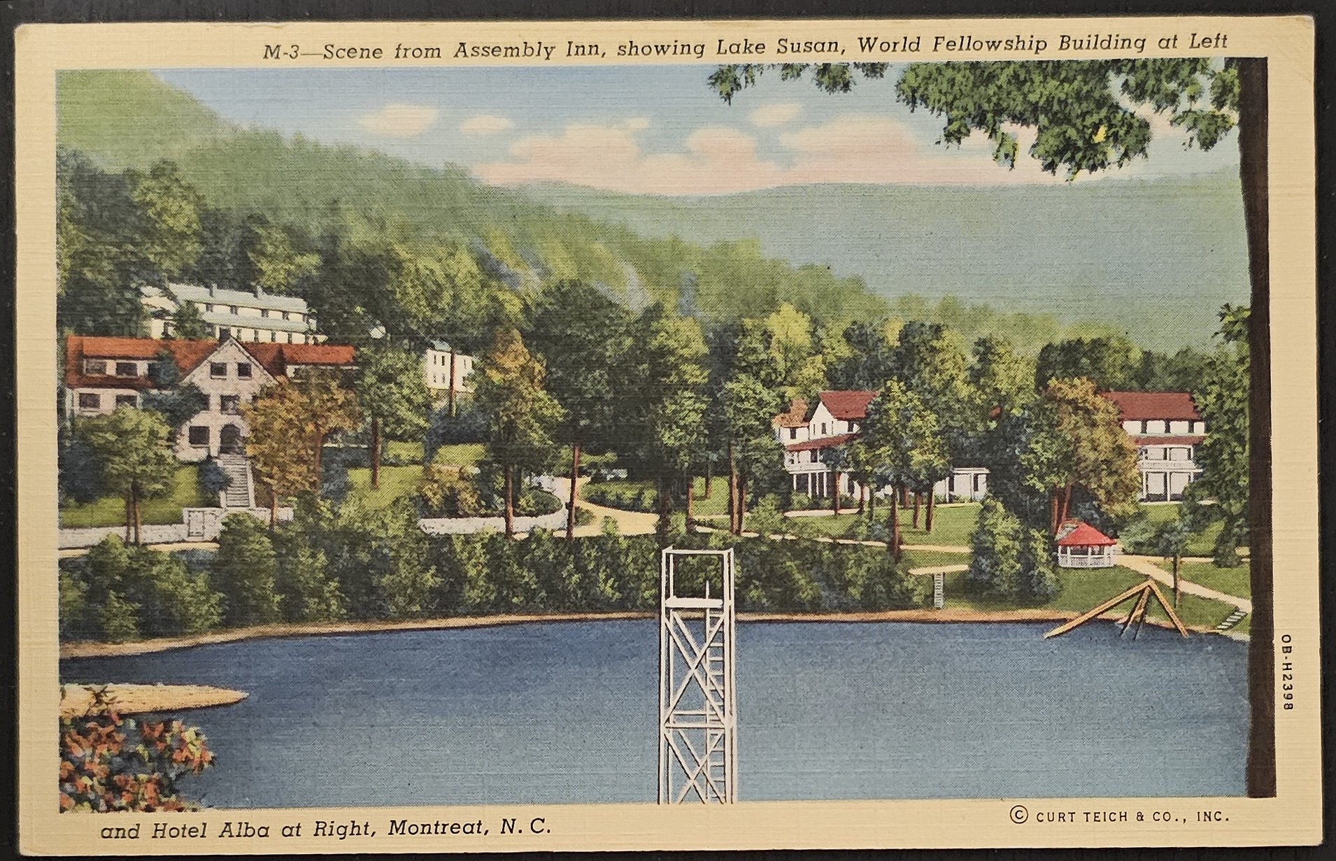 (image for) postcard USA - NC - North Carolina #0018